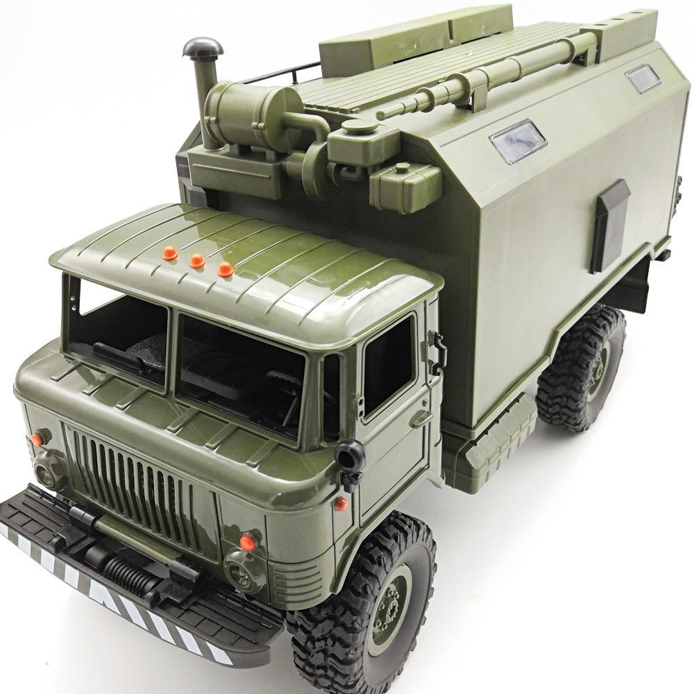 WPL B24ZH GASS 66 1/16 2.4G 4WD Rc Car Remote Control Vehicle Truck Rock Crawler RTR Toy ArmyGreen - Image 3