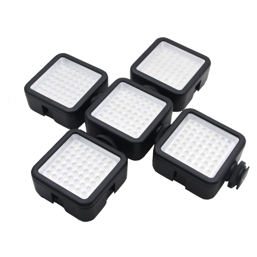 VELEDGE 49 LEDs Video Light Lamp for Canon Nikon Pentax DSLR Camera Camcorder black - Image 3