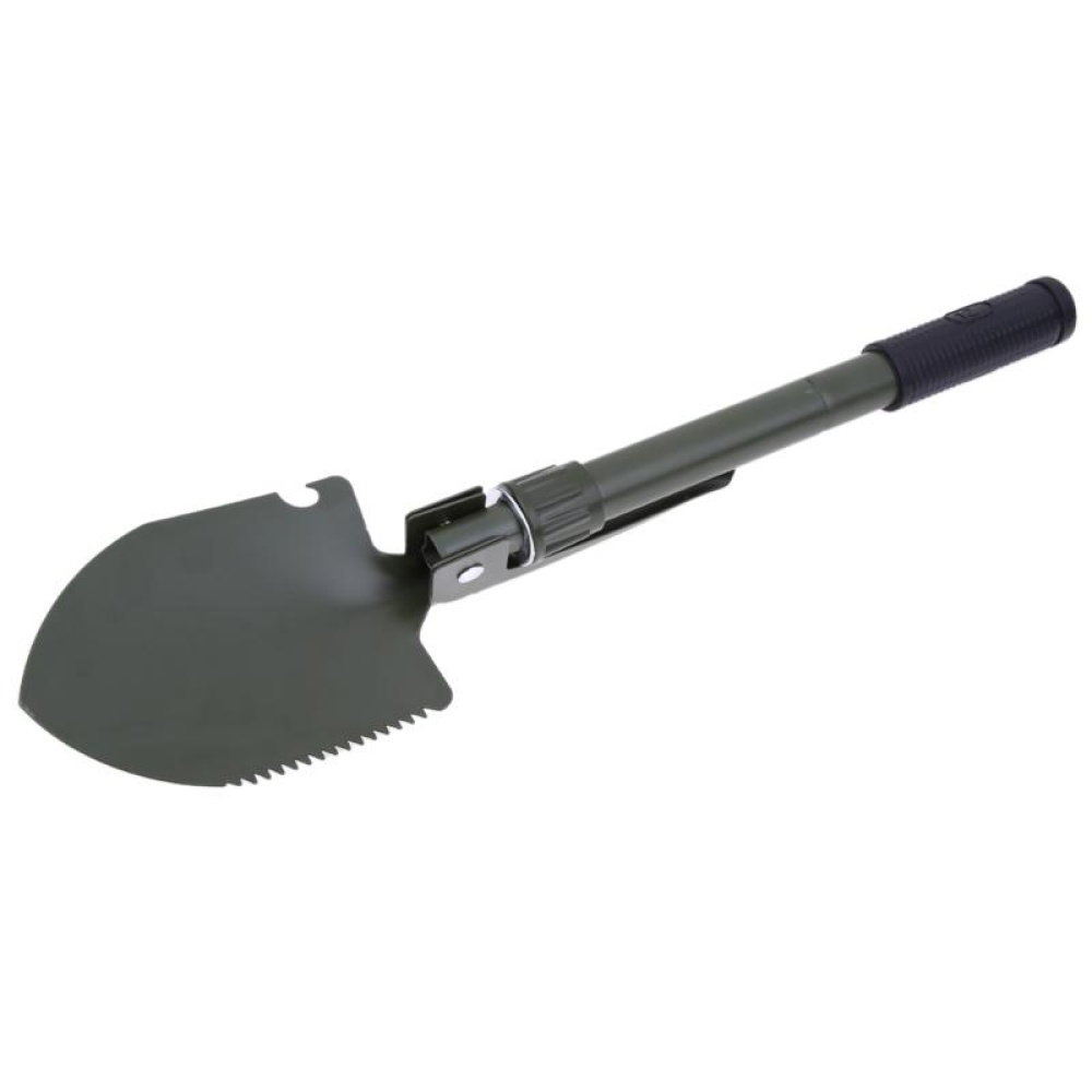 Multifunctional Life Saving Shovel Engineer Fishing Folding Emergency Small Accessories ArmyGreen - Image 3