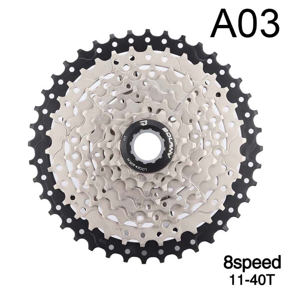 MTB Bike Freewheel 8S/9S 25 28 32 40 42T Mountain Flywheel 8 9 Speed Cassette Sprocket Silver_9 speed 28T - Image 2