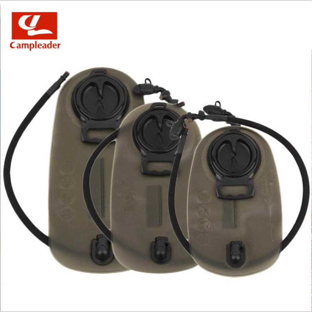 Outdoor Water Bag TPU Material 3L Sport Riding Crush-resistance Liner Portable dark brown - Image 2