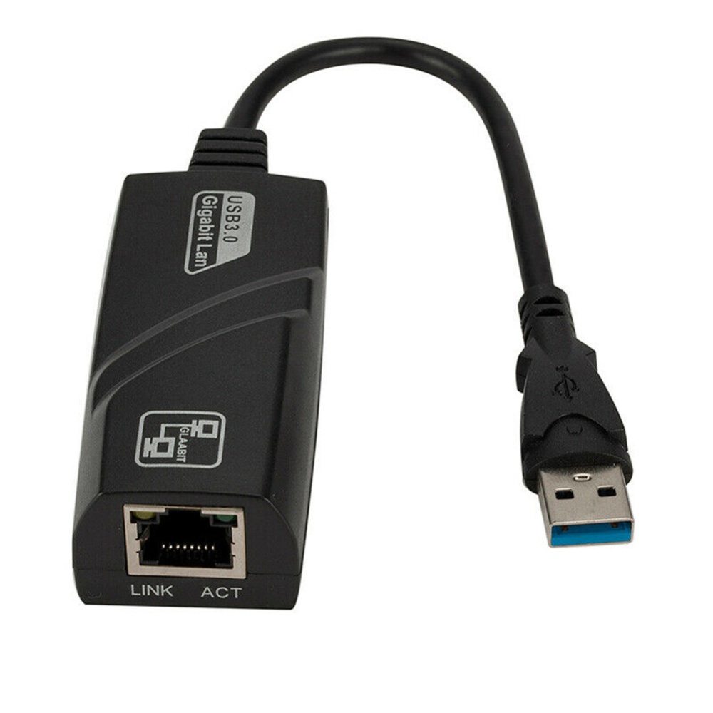 Driver-free RTL8152B USB 3.0 to Gigabit Ethernet Network Card Adapter Plug and Play black - Image 2