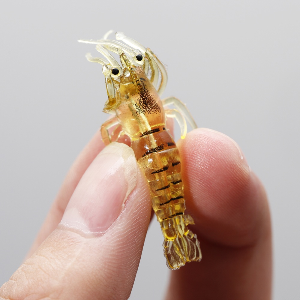 30pcs 4.5CM Shrimp Fishing Lure Soft lure Shrimps Baits - Image 3