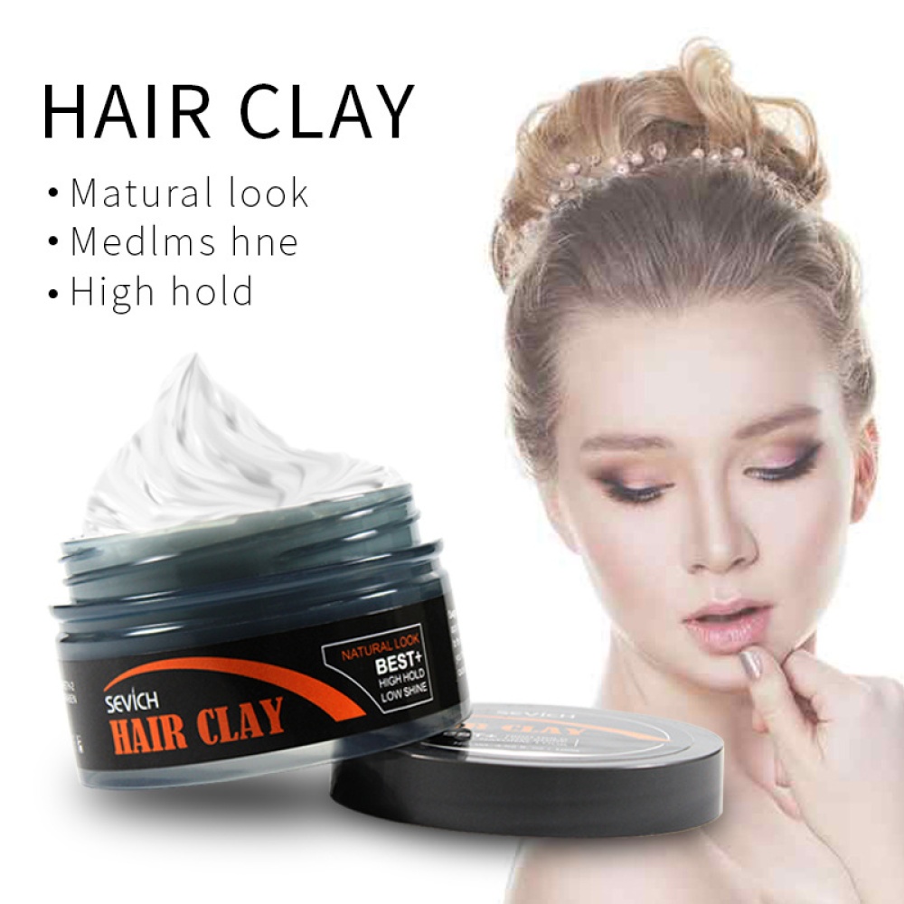 Hair Clay Rrtro Matte Wax Natural Look for Man Fashion Cool Styling Tool 80G - Image 3