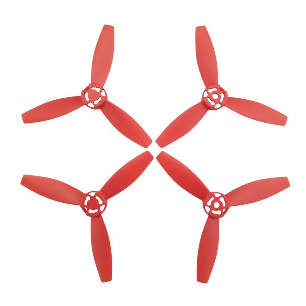 4pcs Plastic Propellers for Parrot Bebop 2 Drone Part Main Blades red - Image 3