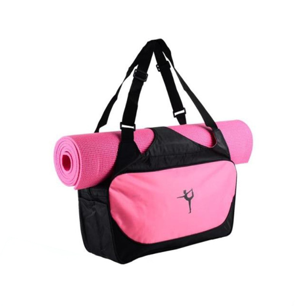 Large Capacity Yoga Bag Shoulder Waterproof Case Carriers (Mat not included) 48*24*16cm Purple - Image 3