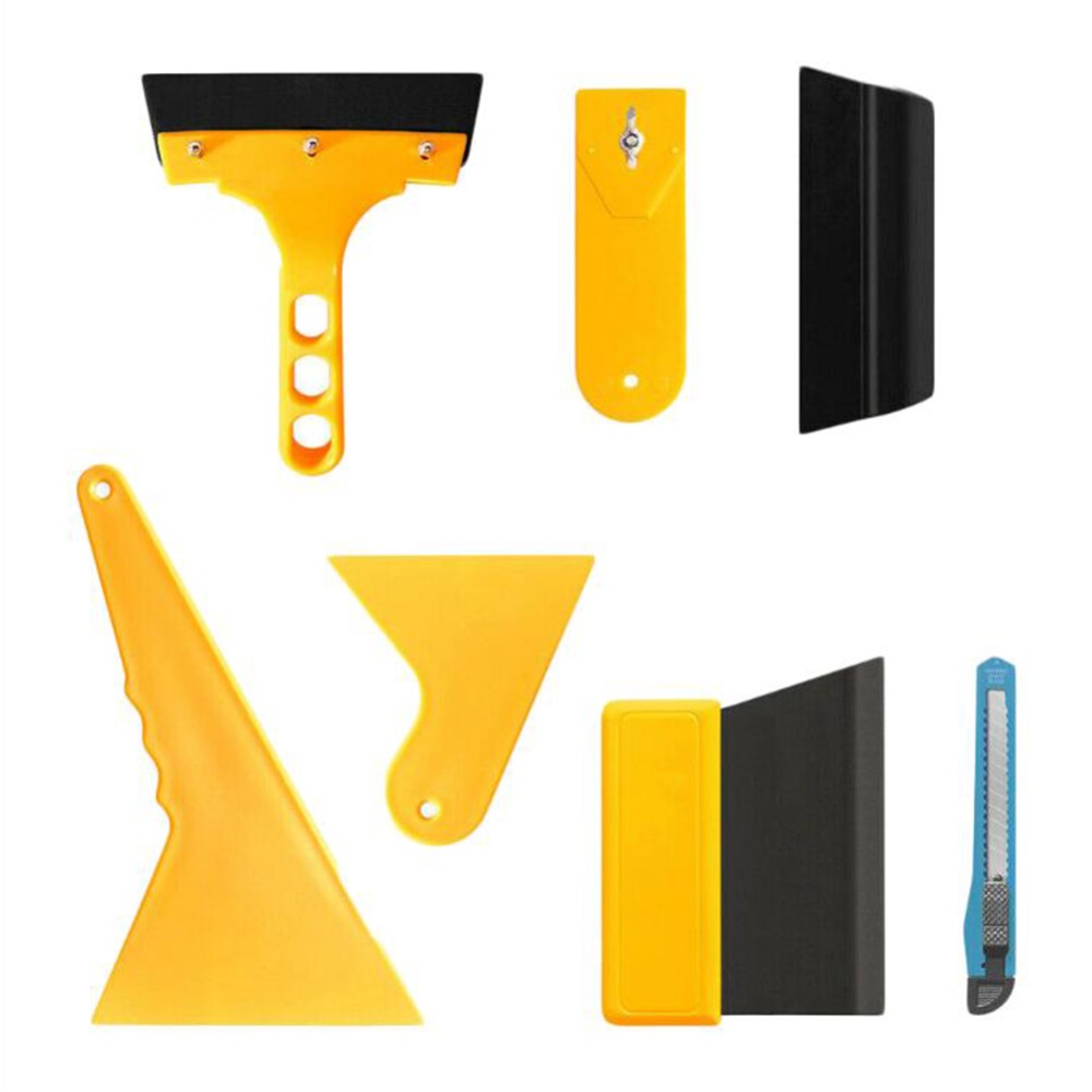 7PCS Window Tint Tools Kit Car Auto Film Tinting Scraper squeegee Installation - Image 2