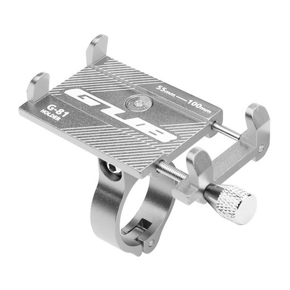 GUB Electric Bicycle Scooter Aluminum Alloy Mobile Phone Bracket Titanium_22.2mm-31.8mm pipe diameter