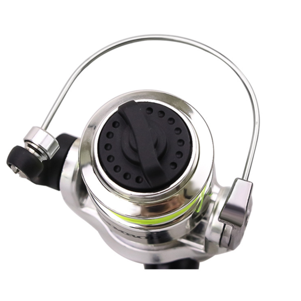 Full Metal Mini Winter Ice Fishing Reel plastic spool Small Spinning Reels Carp Raft Micro-thorn 100 spinning wheel - Image 2