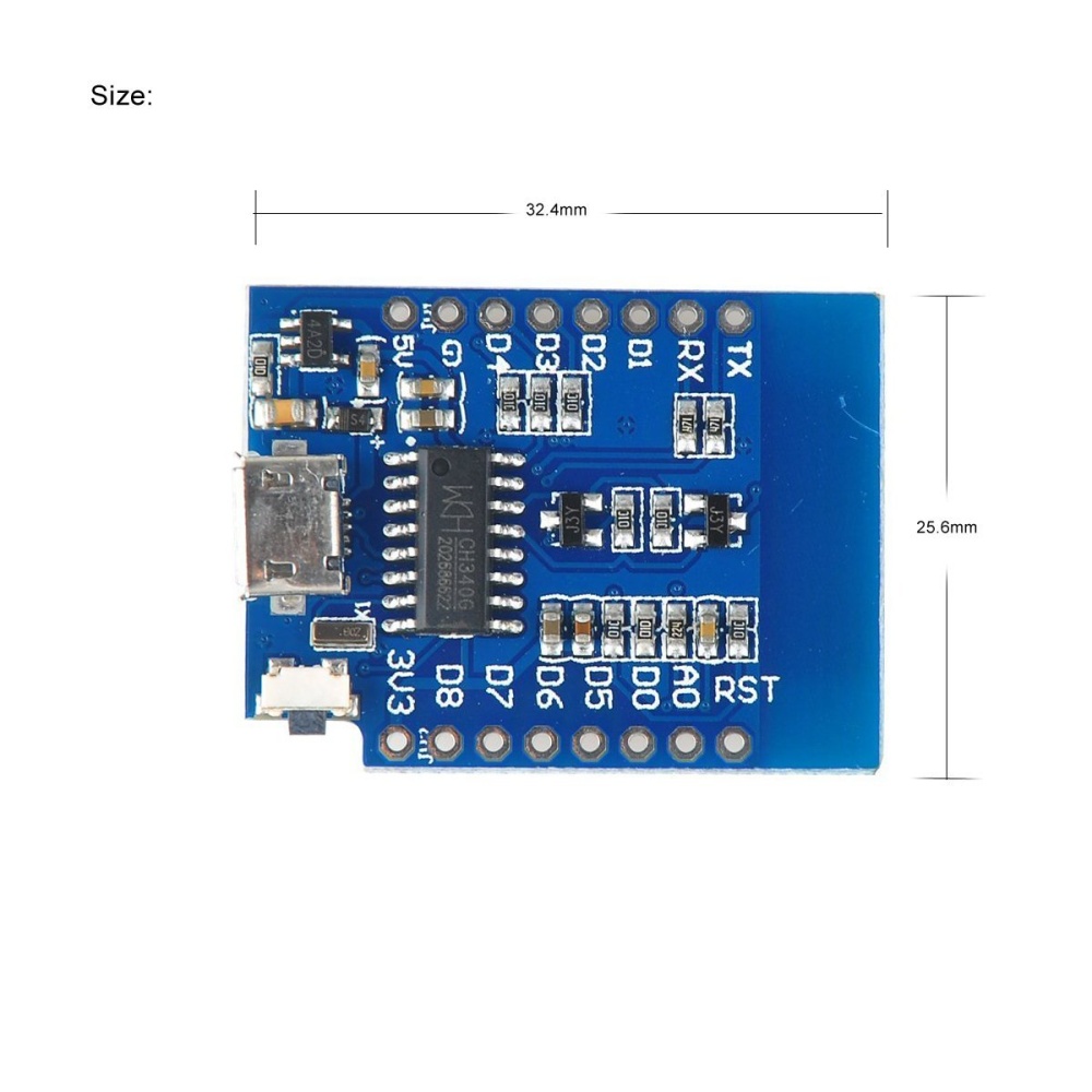 ESP8266 ESP-12 WeMos D1 Mini WIFI Development Board Module - Image 3