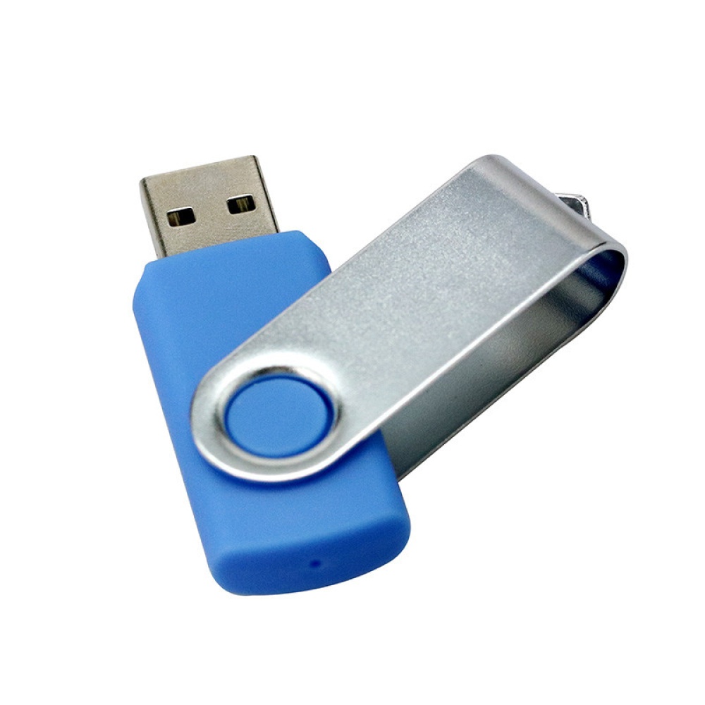 Swivel Usb 2 .0 1.0 Flash Drive Concise Portable U Disk L18 High Speed Navy blue_16G - Image 3