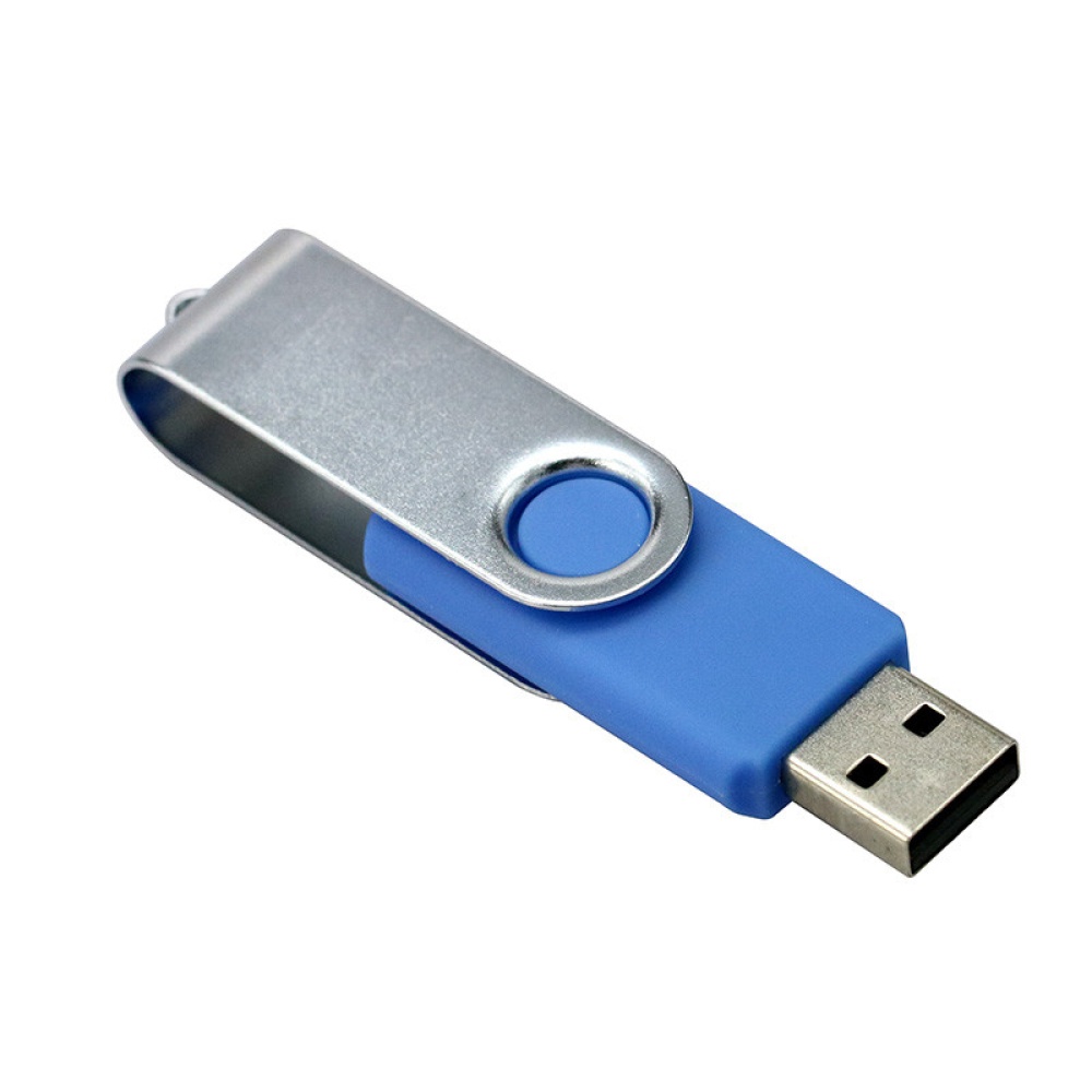 Swivel Usb 2 .0 1.0 Flash Drive Concise Portable U Disk L18 High Speed Navy blue_16G - Image 2