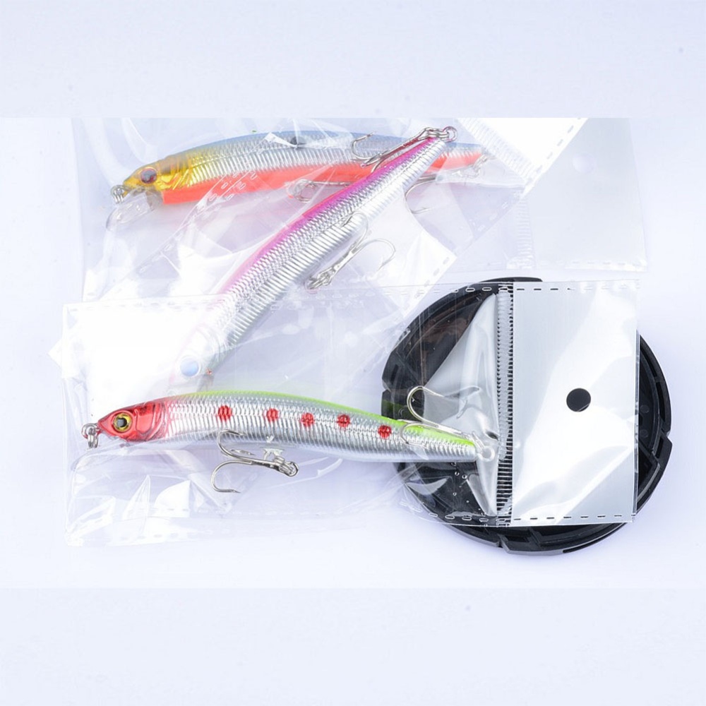 9.8cm/8.2g Fishing Lure Floating Plastic Hard Bait Minnow Bionic color-3_9.8cm/8.2g - Image 2