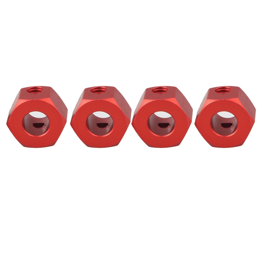 Car 8MM/9MM Widen Adapter Set for 1/10 TRAXXAS TRX-4 TRX4 RC Trucks Wheels 9mm red - Image 3