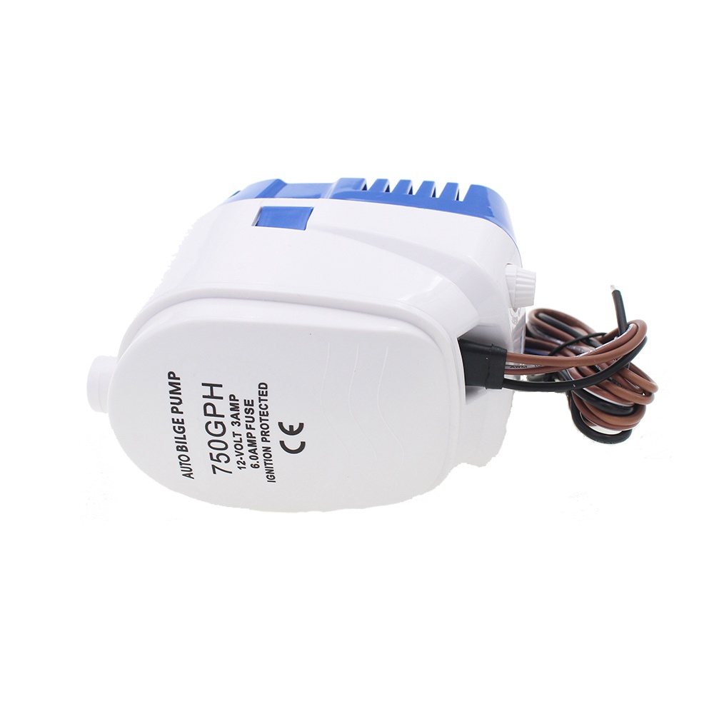 DC 12V 24V 750GPH Automatic Water Bilge Pump for Boat Submersible Auto HYBP1-G750-02 12v - Image 2