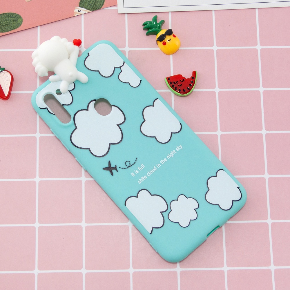 For Samsung A11 Soft TPU Back Cover 3D Cartoon Painting Mobile Phone Case Shell ice cream - Image 3