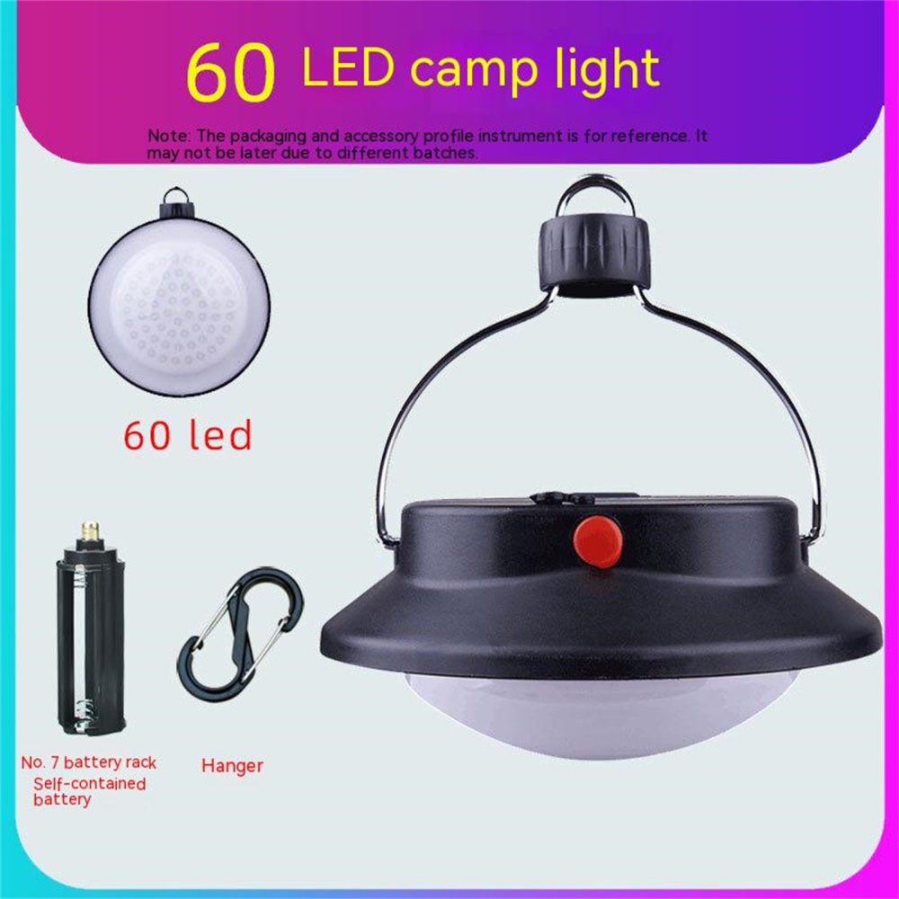 Portable Camping Light 3 Modes Super Bright Outdoor Led Lantern With Hook For Hurricane Emergency Power Outage Standard - Image 3