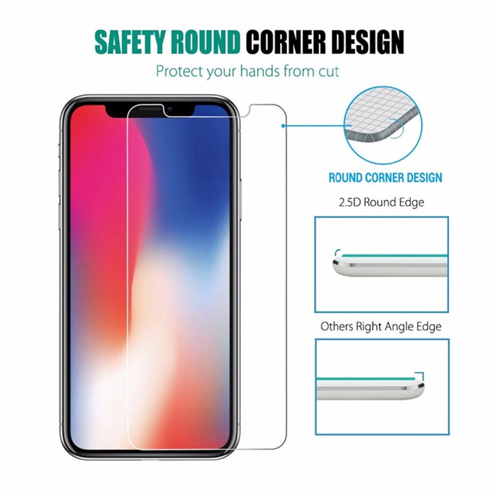 9H HD Tempered Glass Film Explosion-proof Screen Protector for iPhone 6/6S/6 Plus/6S Plus/7/8/7 Plus/8 Plus/XS/XR/XS Max/11/11 Pro/11 Pro Ma - Image 3