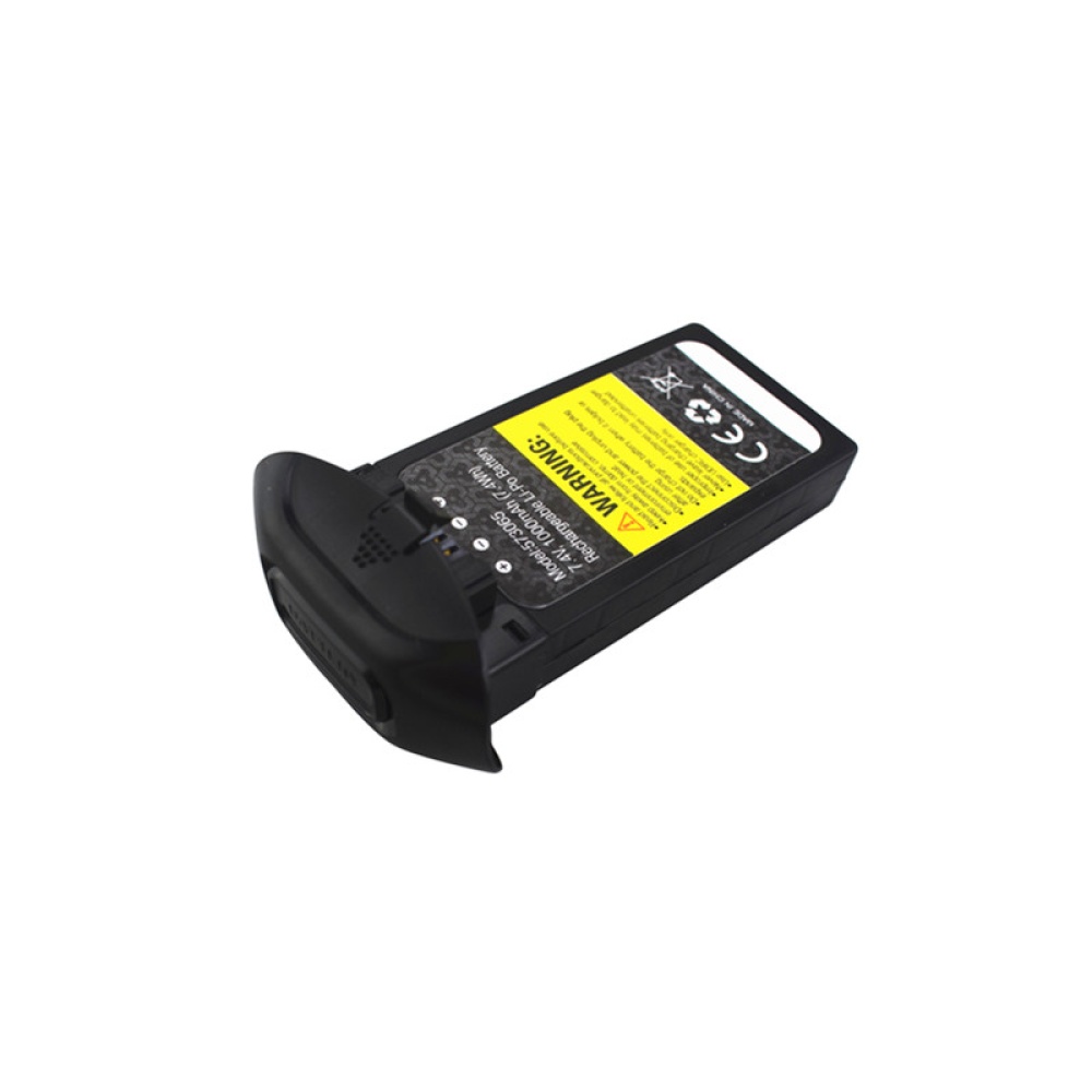 7.4V 1000mAH Lithium Battery for D58 U88 Four-Axis Aircraft Accessories Remote Drone Black 1000mah - Image 3