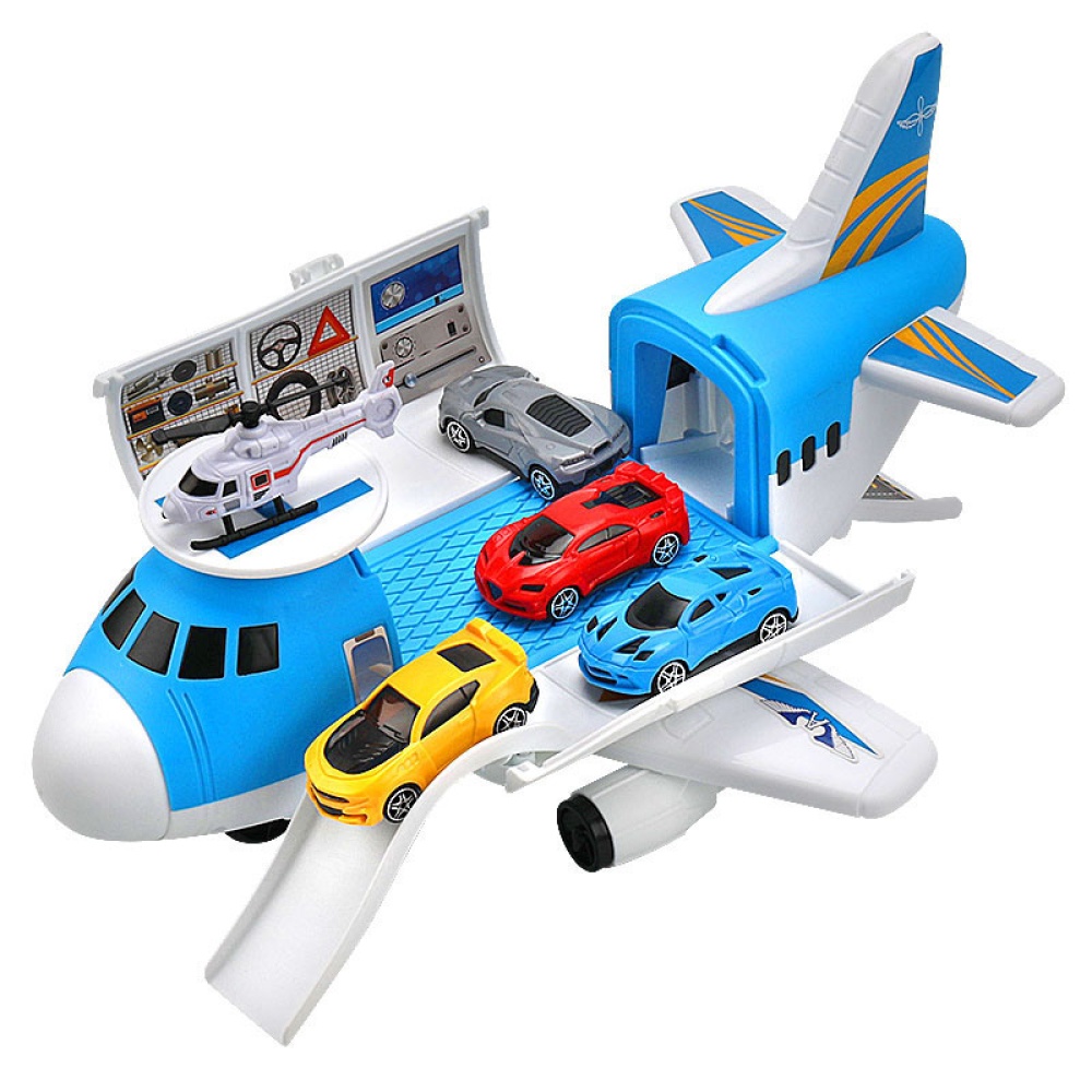 Children Transport Plane Toy Static Model Toys For Aircraft Container Truck Track Aviation 907A - Image 3