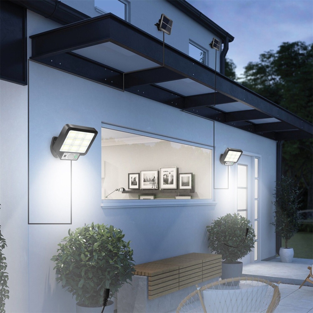 Outdoor Usb Solar Street Light Energy Saving Remote Control Dusk To Dawn Pir Motion Sensor Lamps JX-F108 light - Image 3