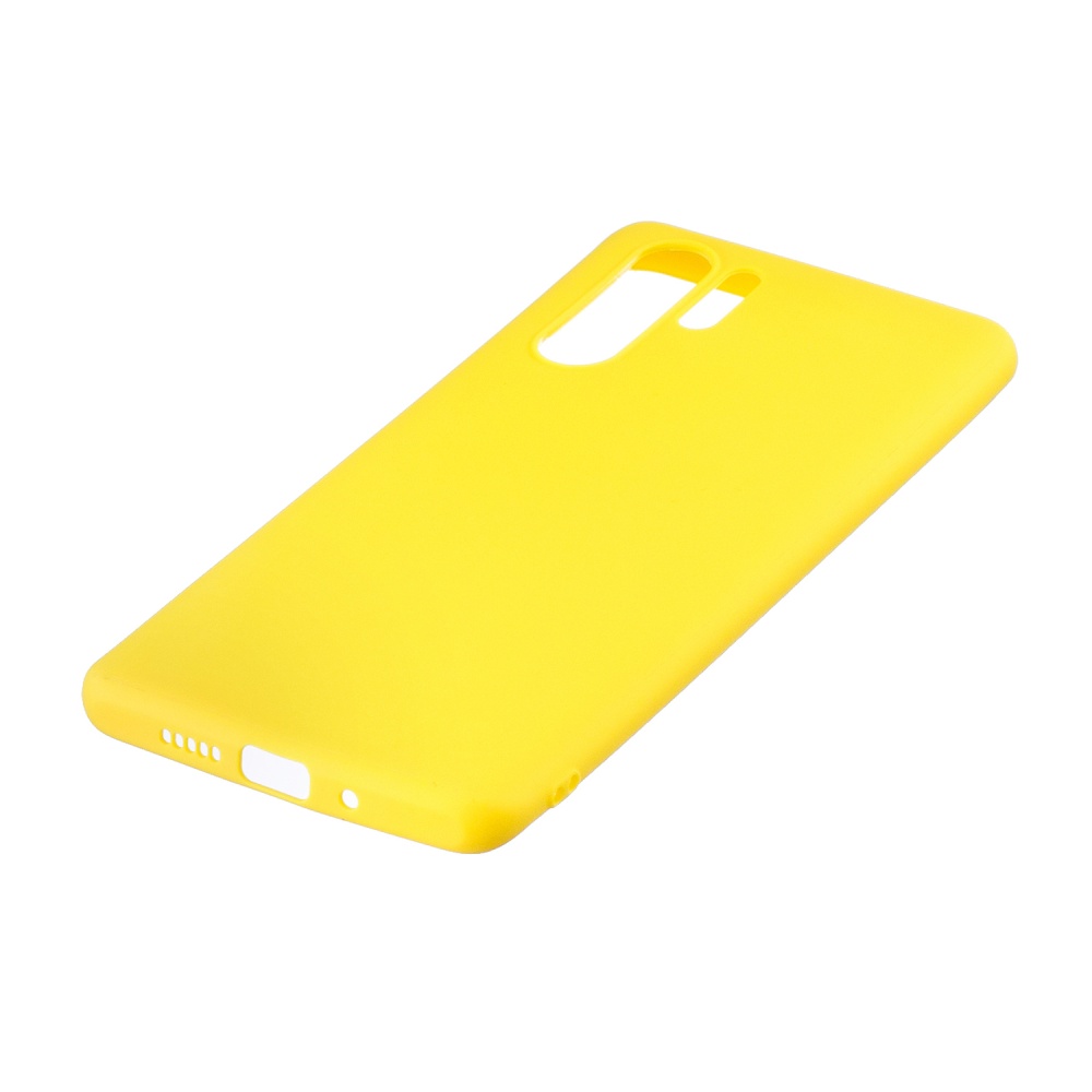 HUAWEI P30 pro Lovely Candy Color Matte TPU Anti-scratch Non-slip Protective Cover Back Case yellow - Image 3