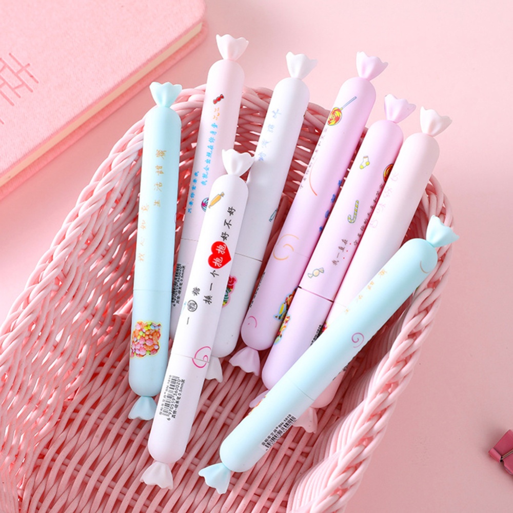 Cute Candy Colors Sausage Modeling Gel Pen Girl Kawaii Student School Stationery 0.5mm - Image 2