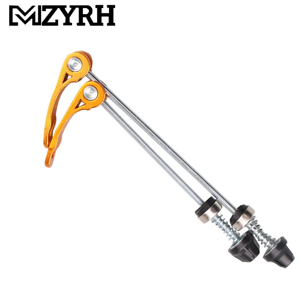 Bicycle Hub Quick Release Rod Skewers Mountain Road Bike Front&Rear Skewer Tools Silver - Image 3