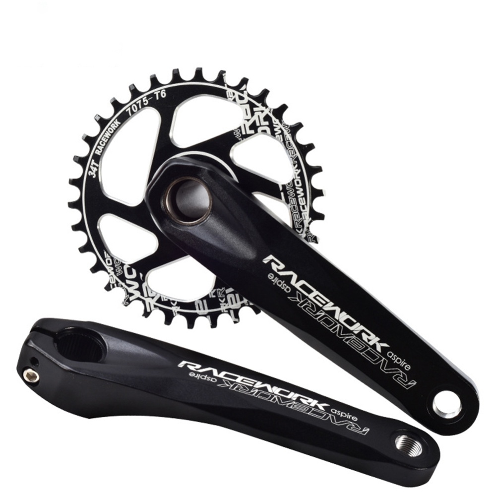 RACEWORK XX1 GXP X11 Speed Aluminum Alloy Disk Crank Containing Mid-Axis Integrated Lock with center axis_Free size - Image 3