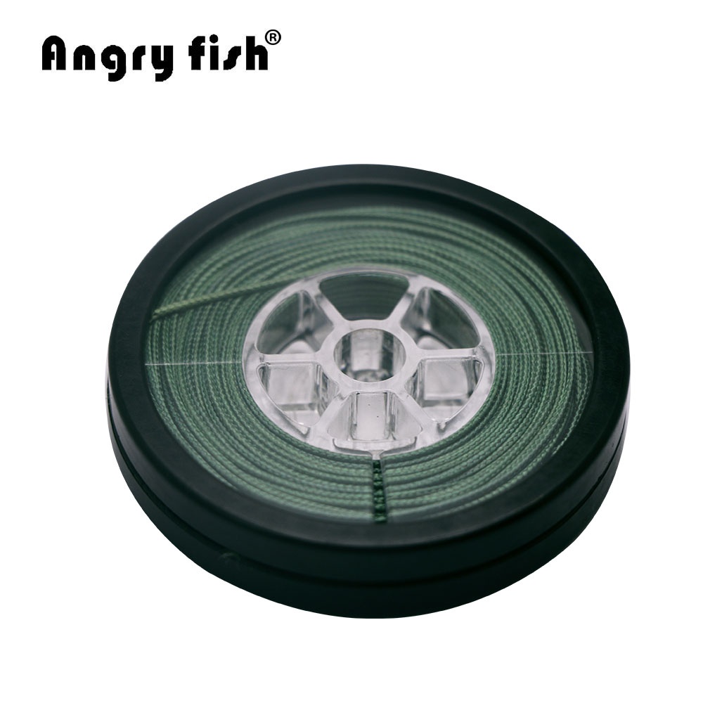 Lead Core Carp Fishing Line 10 Meters for Rig Making Sinking Braided black_25LB - Image 3