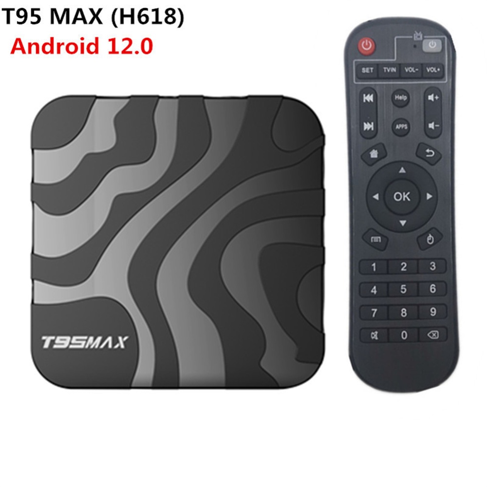 T95max Android 12 Smart Tv Box H618 2.4g 5g Wifi Bluetooth Network Set Top - Image 2