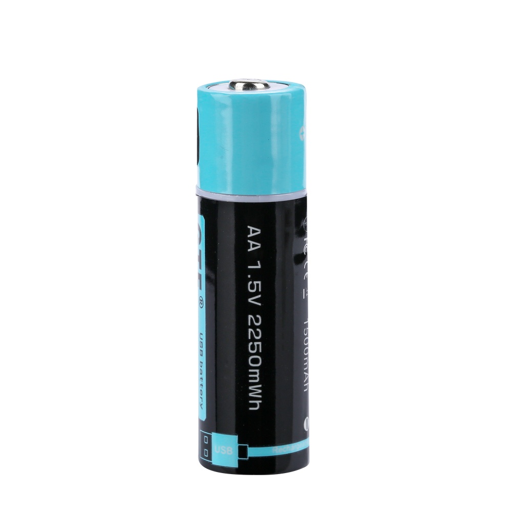 USB Rechargeable AA Battery 1500mAh 1.5v Quick Charging Lithium 2PCS - Image 2