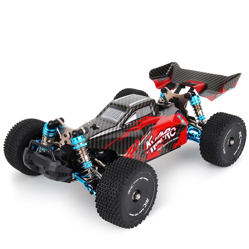 1:16 High-speed RC Racing Car Alloy Brushless Four-wheel Drive Off-road Vehicle Model Toys Blue - Image 3