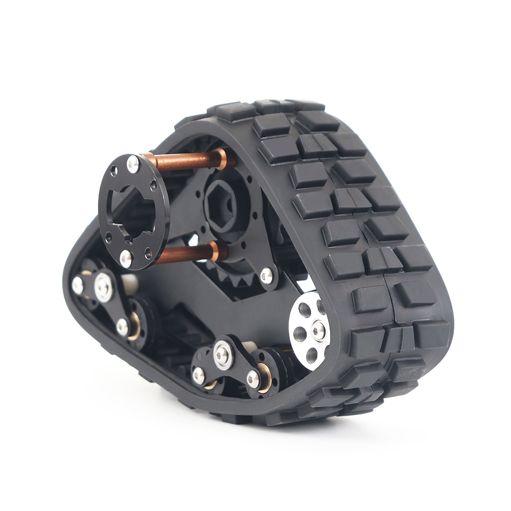 RC Tracks Wheel Sandmobile Conversion Snow Tire for 1/10 SCX10 D90 Car Remote Control Device Accessories 2pcs - Image 3