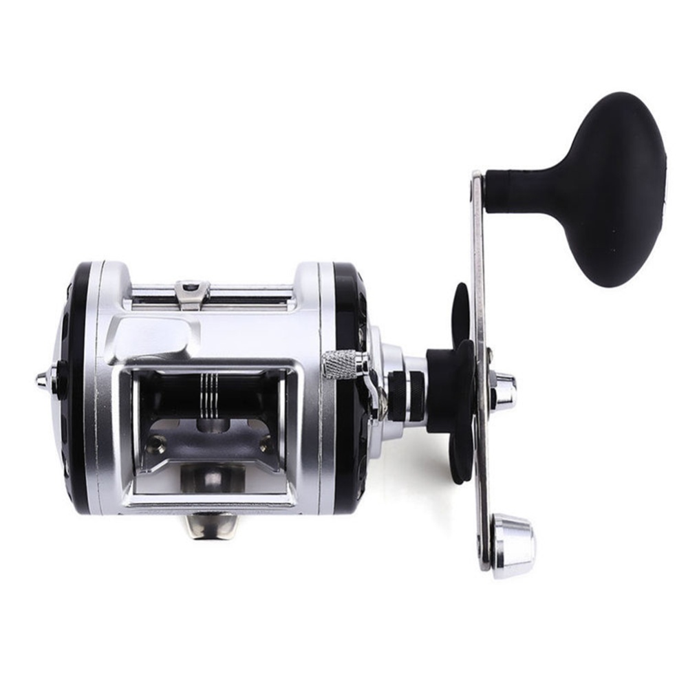 Right-handed Strong Metal 12+1BB Ball Bearings Drum Fishing Reel Bait Casting Wear-resisting Boat/Beach/Ocean Wheel Model 200 - Image 3