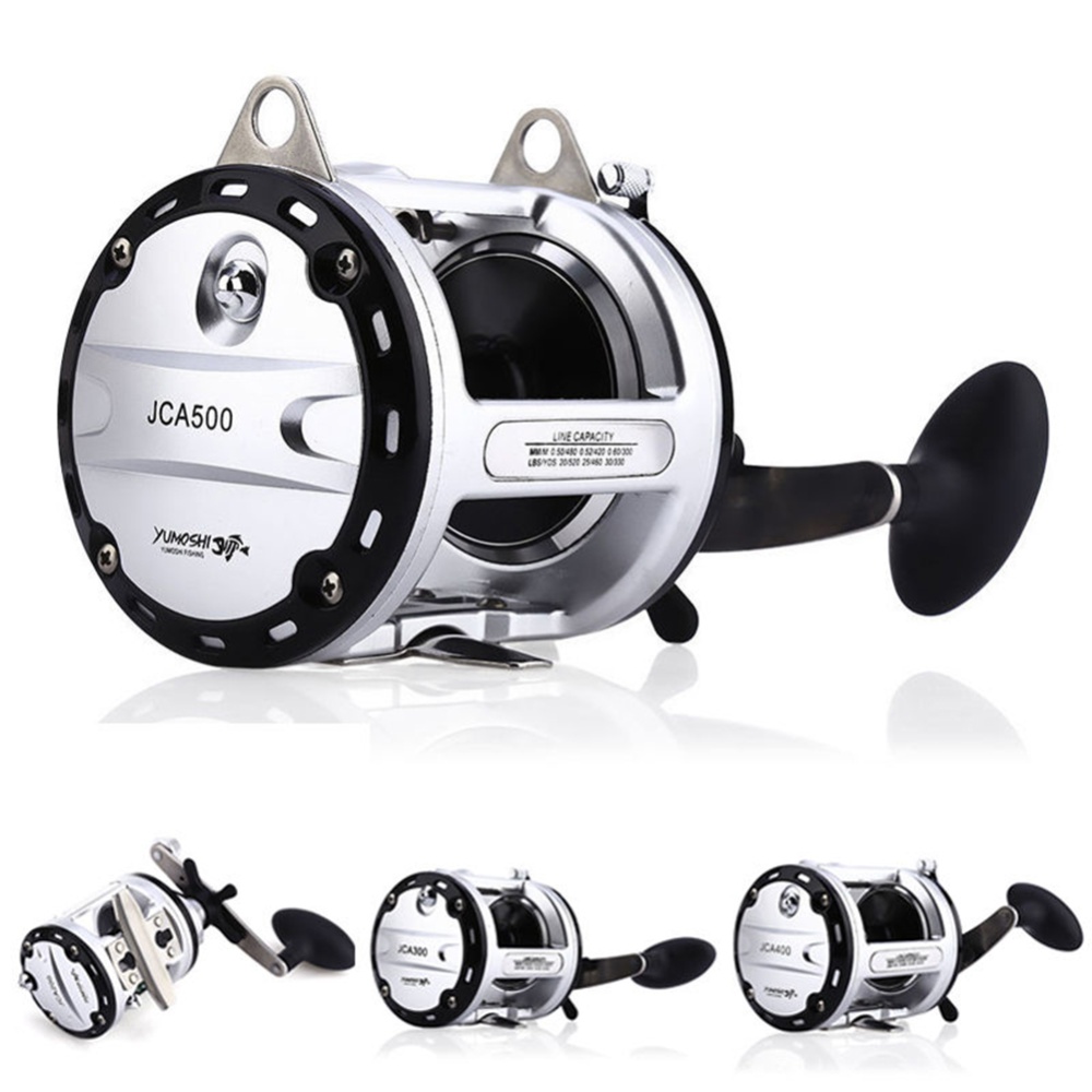 Right-handed Strong Metal 12+1BB Ball Bearings Drum Fishing Reel Bait Casting Wear-resisting Boat/Beach/Ocean Wheel Model 300 - Image 3