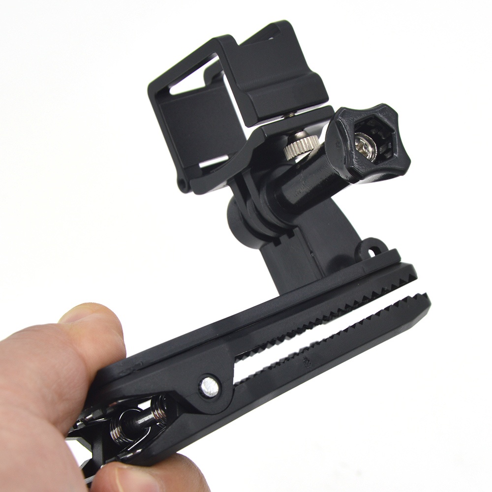 VELEDGE for DJI OSMO Pocket Handheld Stand Expansion Bracket with Backpack Clip Gimbal Camera Stabilizer Holder black - Image 3