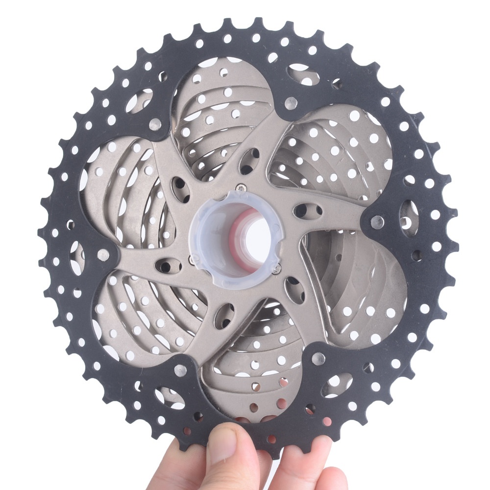 10-speed Bike Flywheel Big Tooth Cassette 11-40t Climbing for Mountain Black silver - Image 3