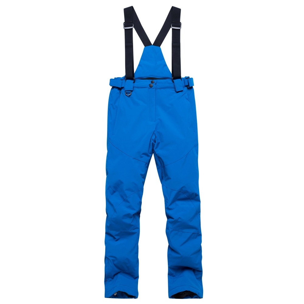 Women Man Winter Warm Thickening Waterproof And Windproof Skiing Hiking Pants Trousers without Belt blue_S - Image 3