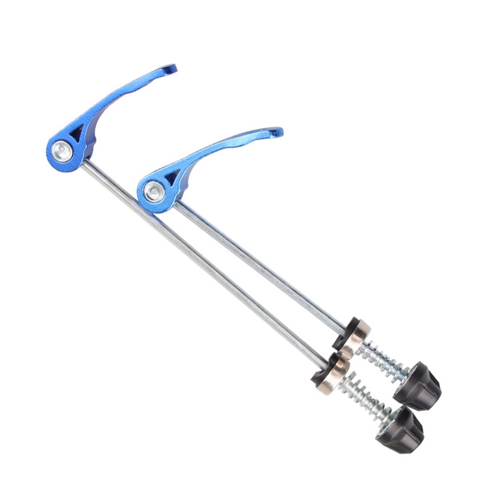 Bicycle Hub Quick Release Rod Skewers Mountain Road Bike Front&Rear Skewer Tools blue - Image 2