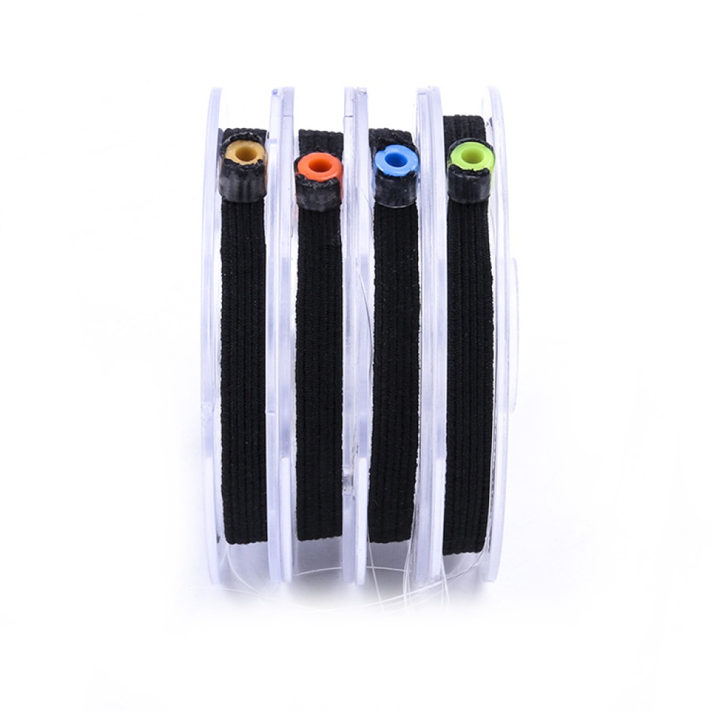 4 Pieces Tippet Spool Tenders With Elasticity Rings for Fly Fishing Line Leader Accessories Random colors - Image 3