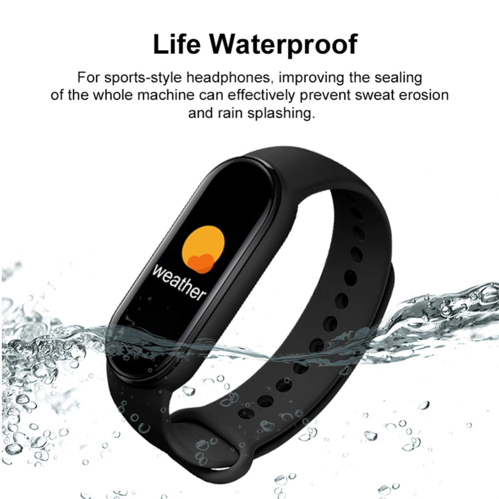 M6 Men Smart Watch Fitpro Bluetooth Heart Rate Monitor Fitness Sports Smartwatch - Image 4