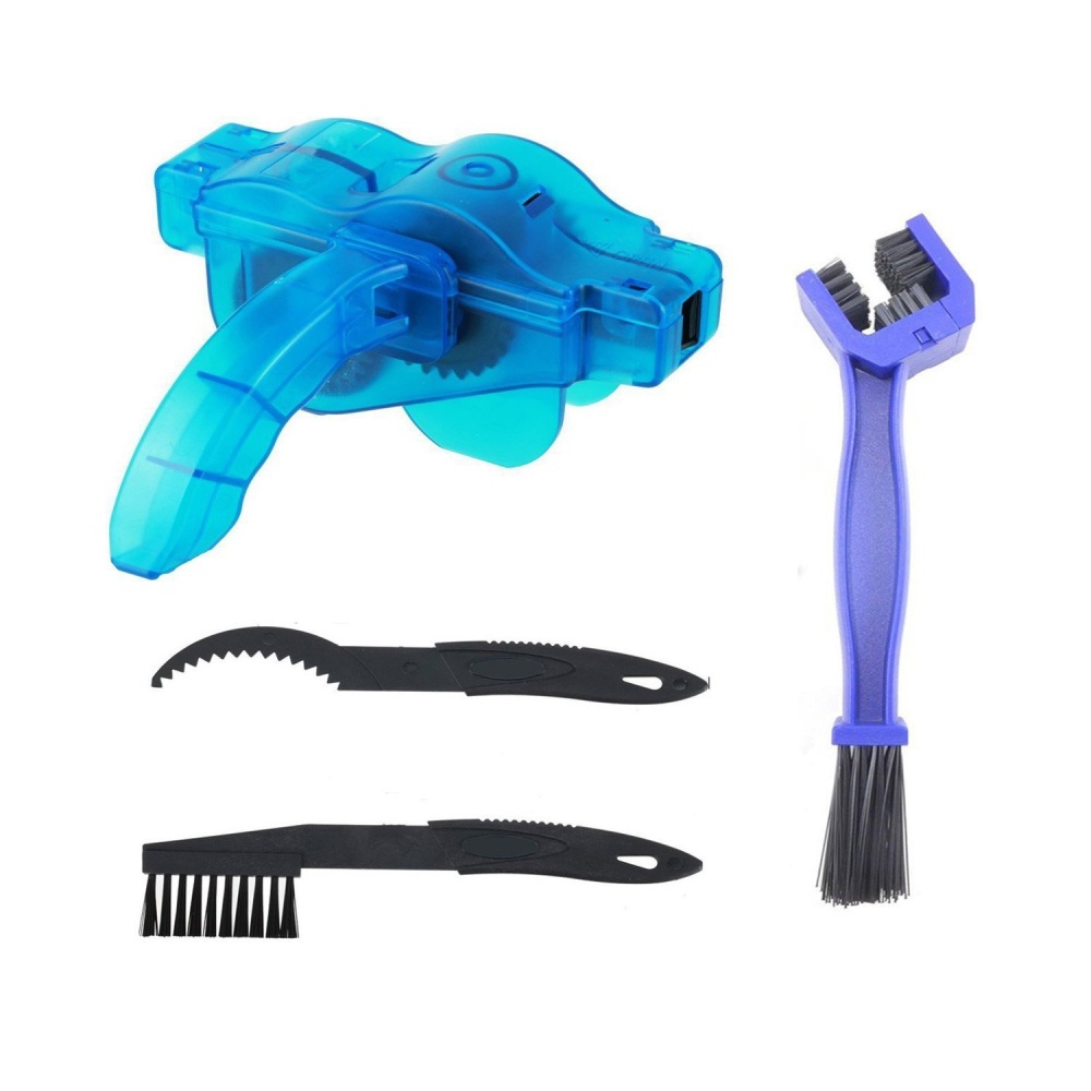 4pcs Bicycle Cleaning Brush Kit Practical Portable Chain Washer Repair four-piece set 233.6 g - Image 3