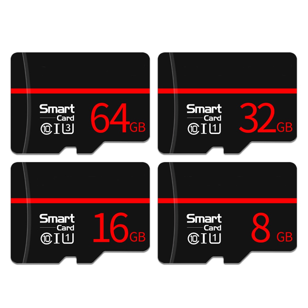 Black Red Memory Card Micro SD 4GB 8GB 16GB 32GB 64GB 128GB Fash Drive - Image 2