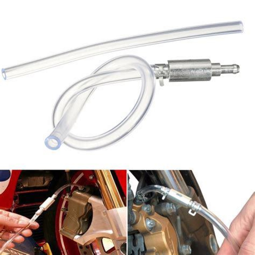 Motorcycle Car Clutch Brake Bleeder Kit Hose Oiling Air Exhaust Rubber Tube - Image 2