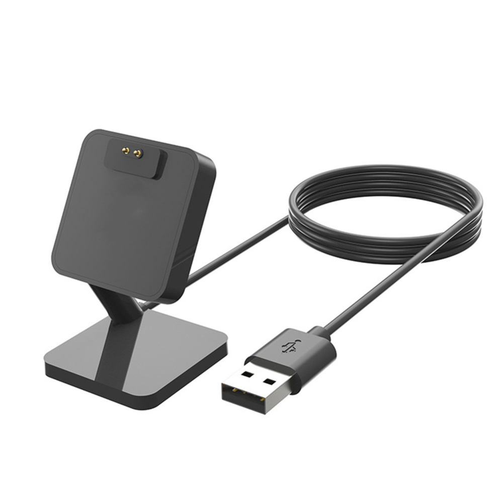 Smartwatch Charger Cradle Charging Dock Usb Cable Power Adapter Compatible For Redmi Band 2 black