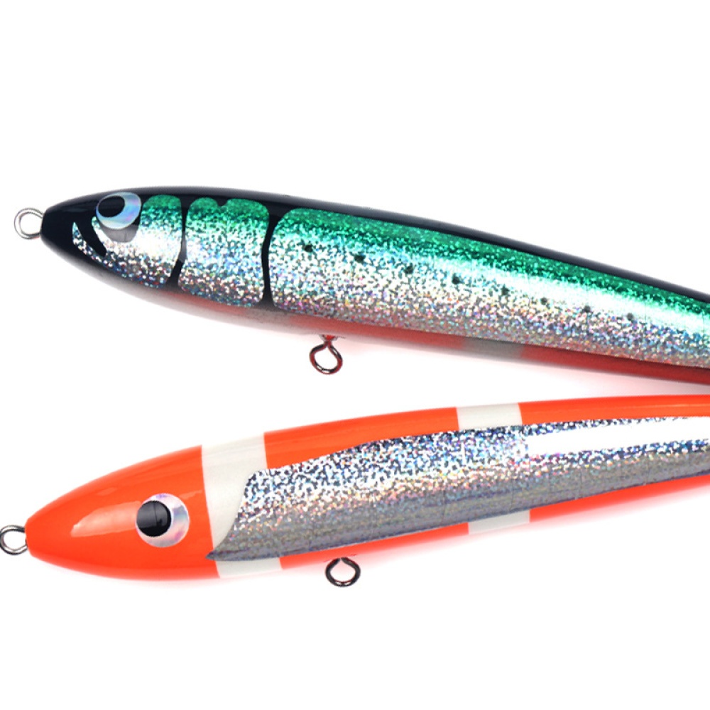 Fishing Bait Deep Sea Long Casting Wooden Lure 140g 24cm A section_140g - Image 3