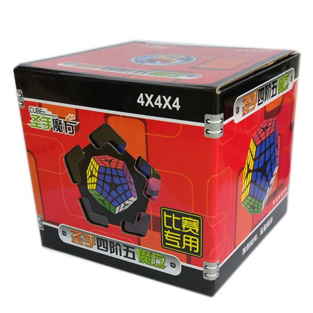 Sengso Magic Cube with Sticker Speed Toy for Kids Adults black - Image 3