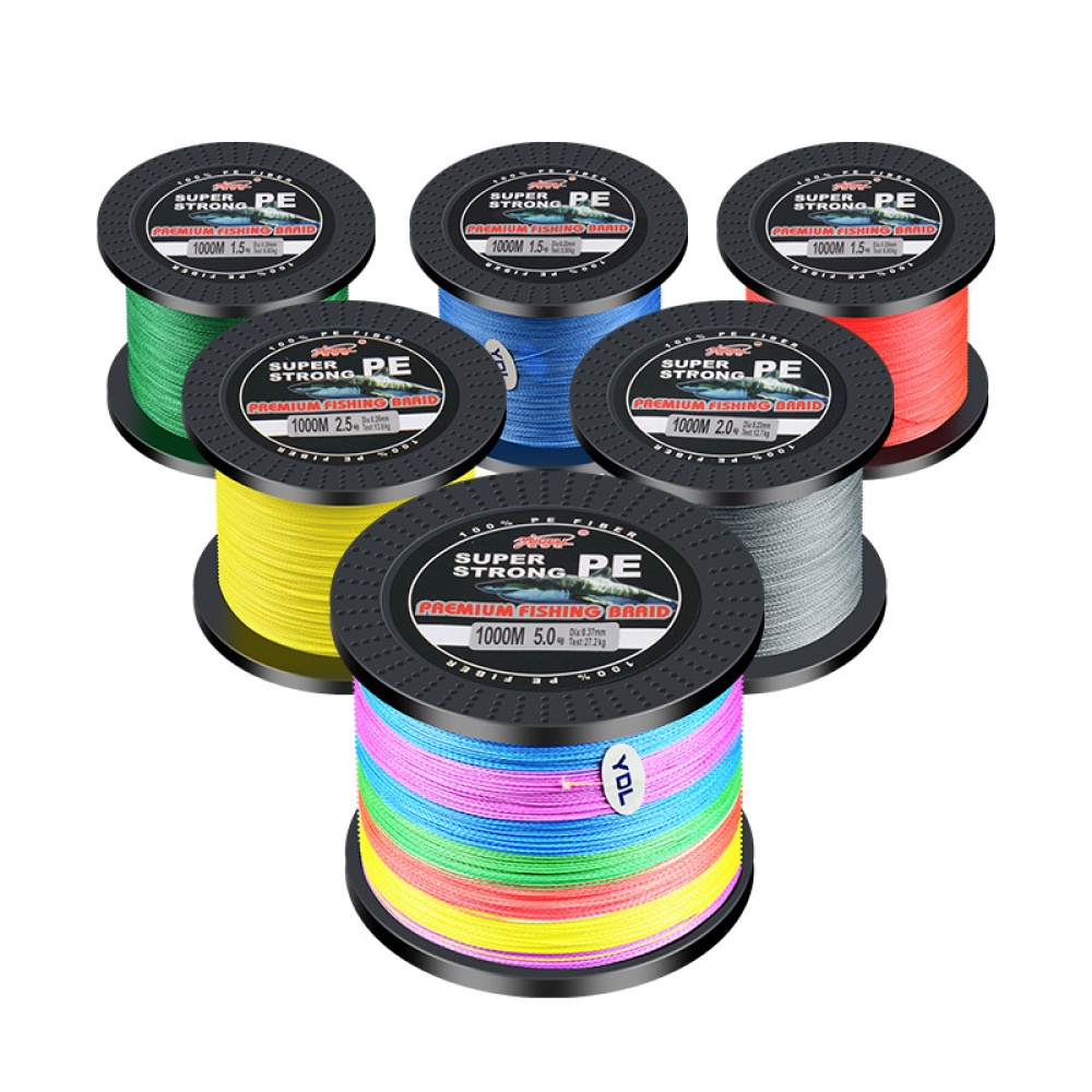 Fishing Line 1000 Meters PE Braided Net Kite Green - Image 3