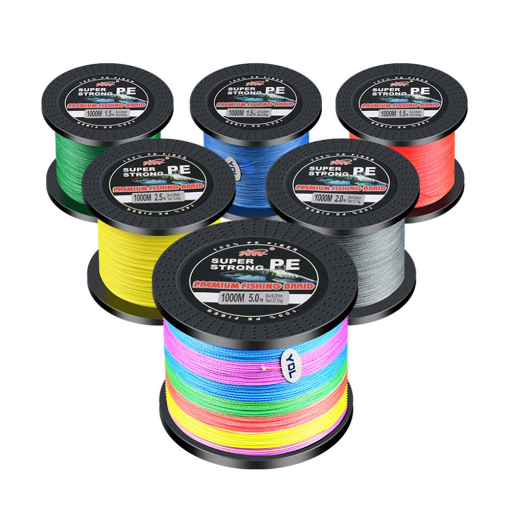 Fishing Line 1000 Meters PE Braided Net Kite Green - Image 2